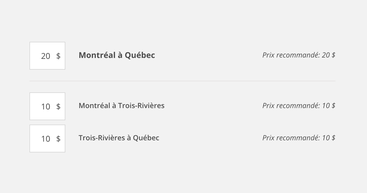 Covoiturage Montreal Quebec >> Des Prix De Covoiturage Plus Intelligents Et Plus Flexibles Covoiturage Montreal Quebec >> Des Prix De Covoiturage Plus Intelligents Et Plus Flexibles