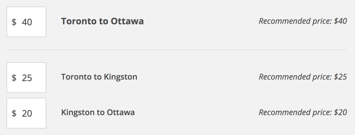 Rideshare from Toronto to Ottawa