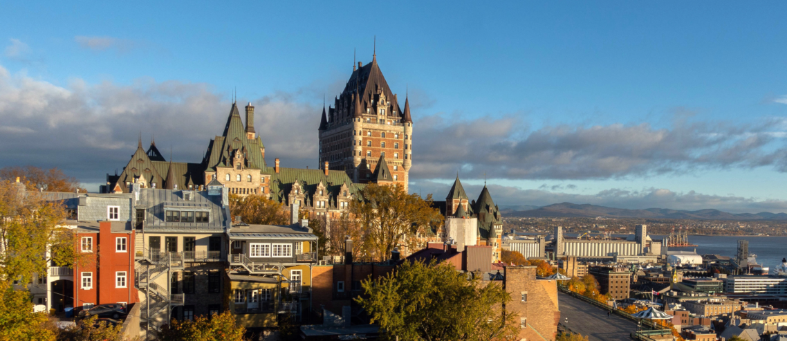 Quebec City Chateau Frontenac by Rich Martello