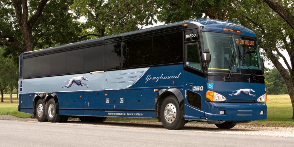 Greyhound Bus in Canada