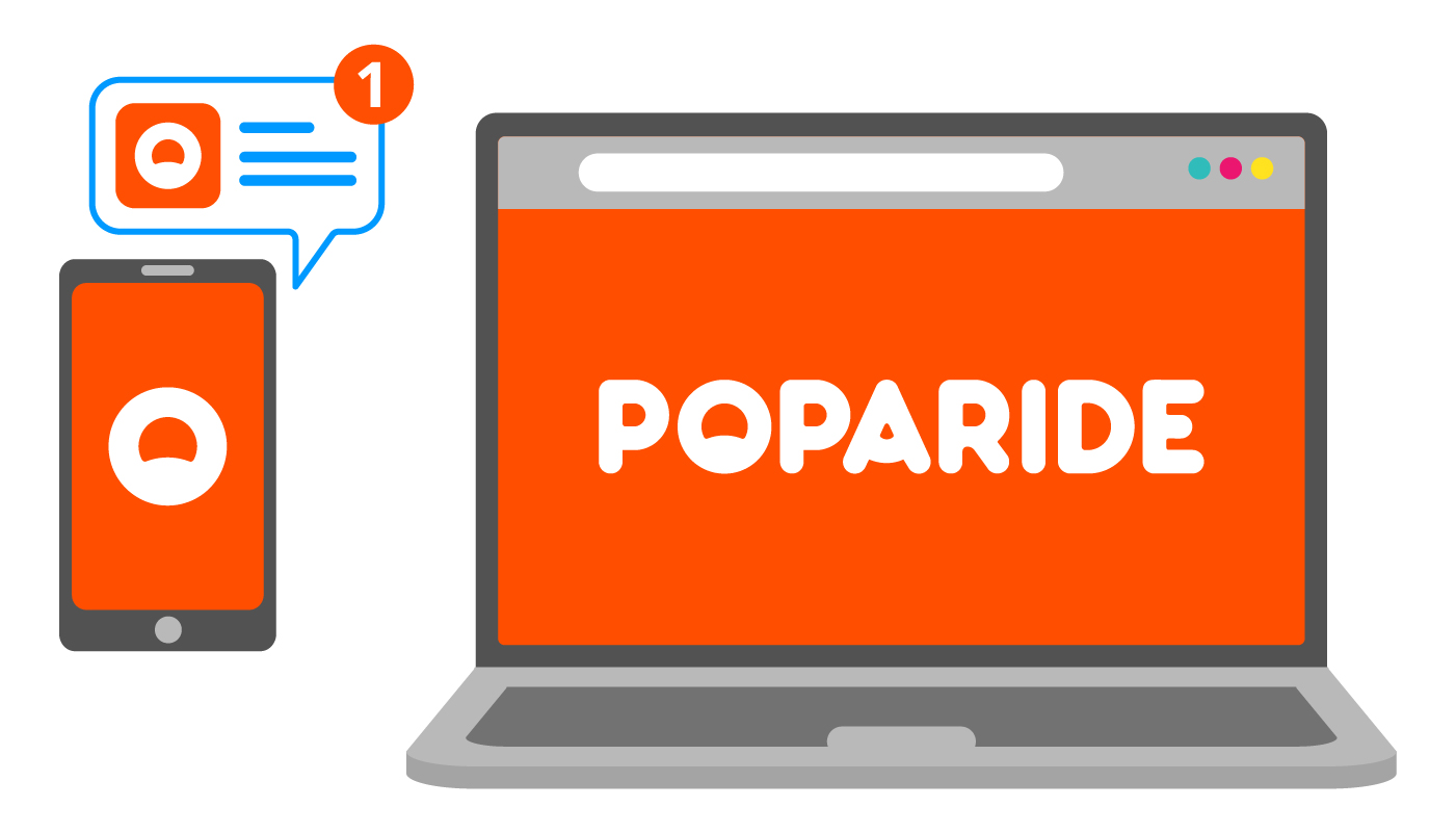 Poparide application mobile et web